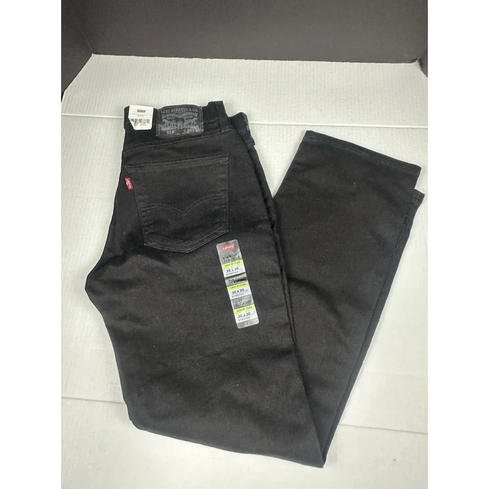 Levi's Men's 514 Flex Straight-Fit Jeans Native Cali Stretch W30xL30 5140730